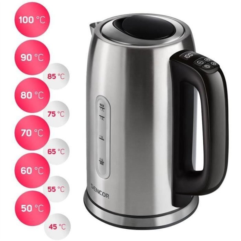 Image secondaire de Bouilloire électrique - Sencor - SWK 1760BK