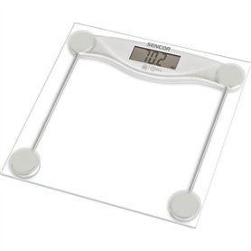 Pese-personne - Sencor - SBS 113SL - Design ultra fin - Surface en verre - Capacité 180 kg
