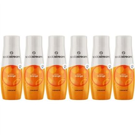 Concentrés SODASTREAM - Lot de 6 concentrés Orange - Jusqu'a 54L de boissons - 440 ml