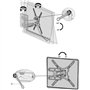 Réglage extensible. Mount Slim pour la télévision - Stell - SHO 7600