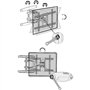 Réglage extensible. Mount Slim pour la télévision - Stell - SHO 7620