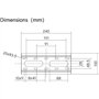 Support TV fixe - SLIM - Stell - SHO 4200