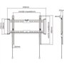 Support TV fixe - SLIM - Stell - SHO 7200