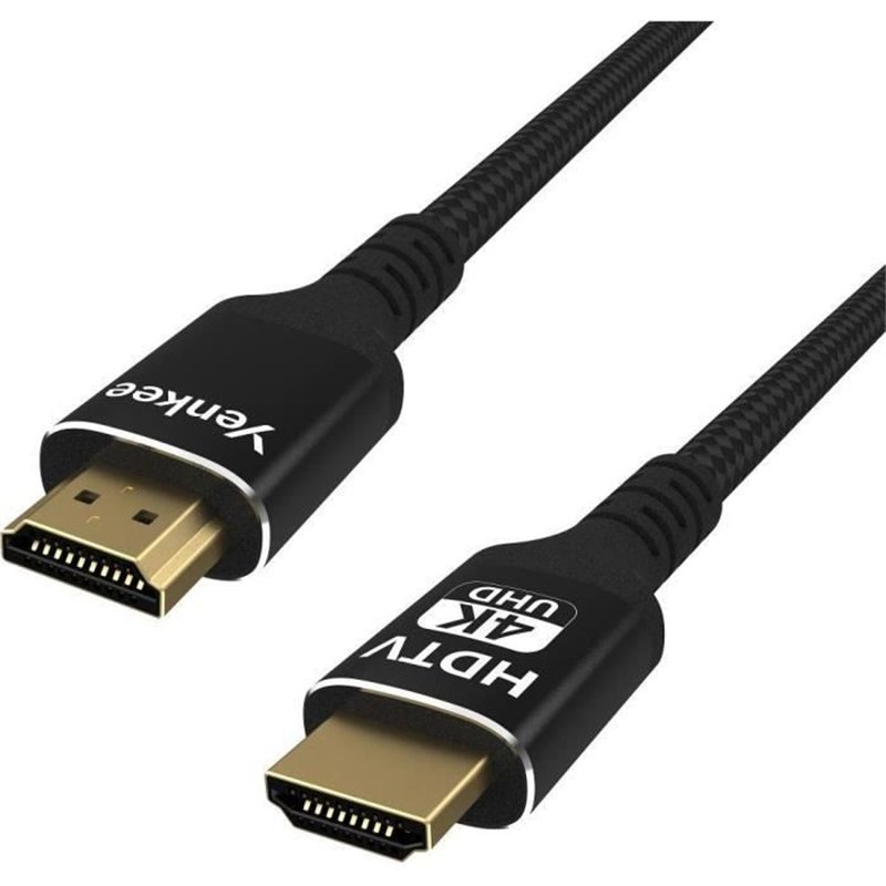 Câble HDMI-A - HDMI-A 2.0 / 4K 1.5m - YENKEE - YCH 115