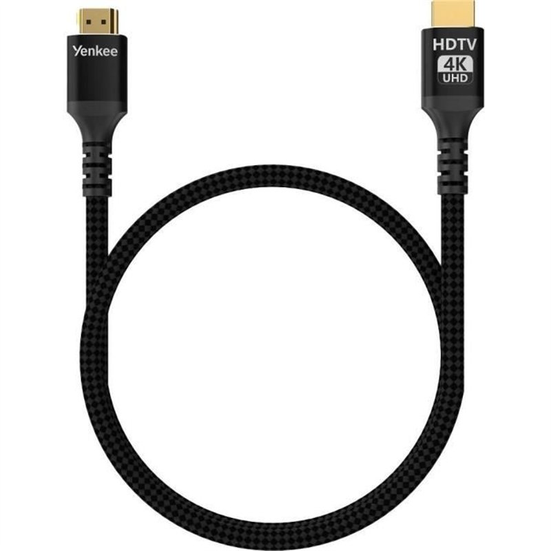 Image secondaire de Câble HDMI-A - HDMI-A 2.0 / 4K 1.5m - YENKEE - YCH 115