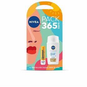 Crème Solaire pour le Corps en Spray Nivea Liposan Spf 50 Spf 50+ 2 Pièces