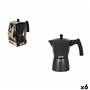 Cafetière Italienne Quttin 6 Tasses (6 Unités)