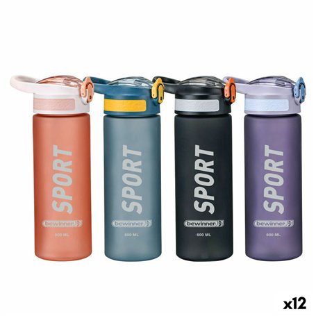 Bouteille d'eau Bewinner 600 ml (12 Unités)