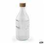 Bouteille en Verre La Mediterránea Métal verre 1 L (24 Unités)