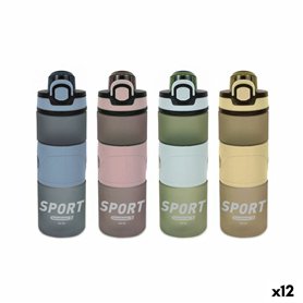 Bouteille d'eau Bewinner 500 ml 0,5 L 7 x 20,5 cm (12 Unités)