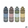Bouteille d'eau Bewinner 500 ml 0,5 L 7 x 20,5 cm (12 Unités)