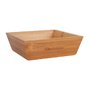 Bol pour Apéritifs Quttin Bambou 16 x 16 x 5 cm (12 Unités)