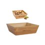 Bol pour Apéritifs Quttin Bambou 16 x 16 x 5 cm (12 Unités)