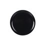 Assiette plate La Mediterránea Anthracite 25 x 25 x 1,5 cm (24 Unités)