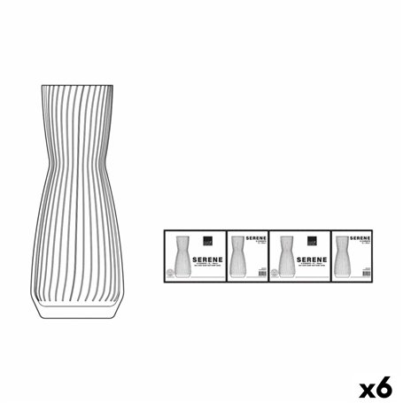 Bouteille en Verre La Mediterránea 1 L (6 Unités)