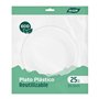 Service de vaisselle Algon Plastique 20,5 cm 25 Pièces (12 Unités)