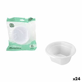 Ensemble à apértif Algon Plastique 250 ml 12 x 12 x 5 cm 12 Pièces (24 Unités)