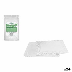 Lot de plateaux pour aliments Algon Rectangulaire 18 x 26 cm 3 Pièces (24 Unités)