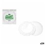 Lot de plateaux pour aliments Algon Rond 25 cm 2 Pièces (24 Unités)