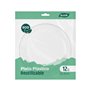 Service de vaisselle Algon Plastique 20,5 cm 20,5 x 2 cm 12 Pièces (24 Unités)