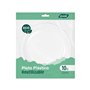 Service de vaisselle Algon Plastique 22 cm 22 x 22 x 1,5 cm 10 Pièces (18 Unités)