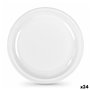Service de vaisselle Algon Plastique 28 cm 3 Pièces (24 Unités)