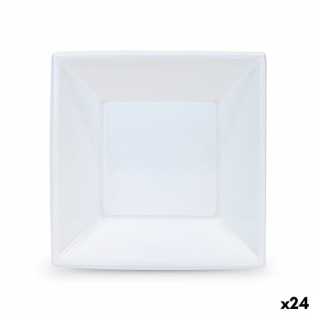 Service de vaisselle Algon Plastique 18 cm 6 Pièces (24 Unités)