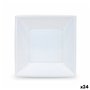 Service de vaisselle Algon Plastique 18 cm 6 Pièces (24 Unités)