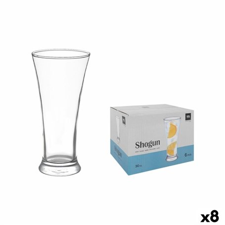 Set de Verres La Mediterránea SHOGUN 0,3 L 6 Pièces (8 Unités)
