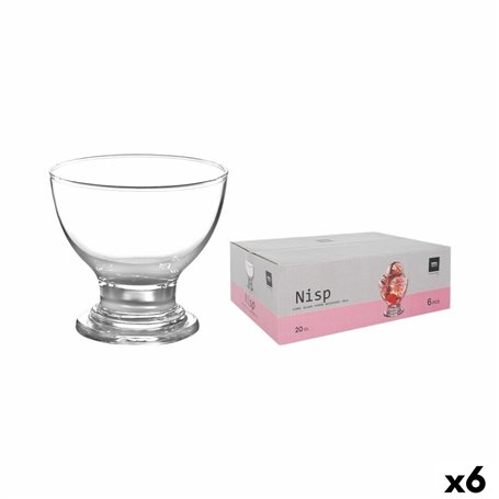 Coupe de glaces et de milkshakes La Mediterránea NISP 0,2 L 6 Pièces (6 Unités)