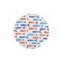 Assiette plate La Mediterránea Poissons 25,5 cm (24 Unités)