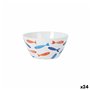 Bol pour Apéritifs La Mediterránea Poissons 15 x 8 cm (24 Unités)