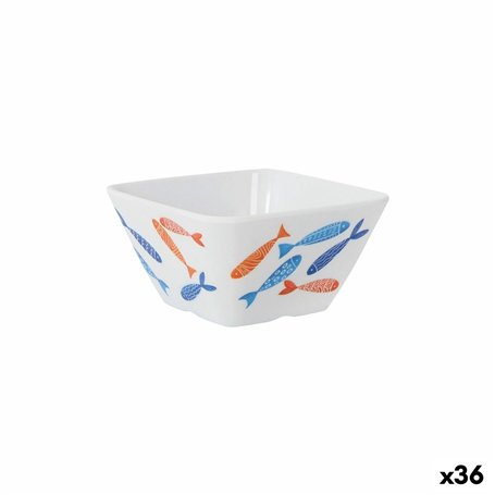 Bol pour Apéritifs La Mediterránea Poissons 10,5 cm (36 Unités)