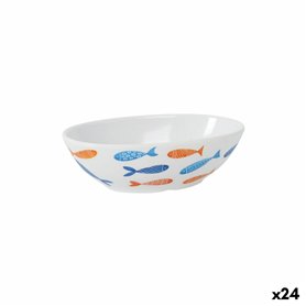 Bol pour Apéritifs La Mediterránea Poissons 13,5 cm (24 Unités)