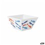Bol pour Apéritifs La Mediterránea Poissons 13 x 13 x 7 cm (24 Unités)