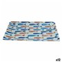 Plateau apéritif La Mediterránea Poissons 30 x 20 x 2,5 cm (12 Unités)