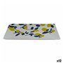 Plateau apéritif La Mediterránea Citron 25 x 15 x 2 cm (12 Unités)
