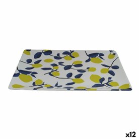 Plateau apéritif La Mediterránea Citron 30 x 20 x 2,5 cm (12 Unités)