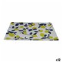 Plateau apéritif La Mediterránea Citron 30 x 20 x 2,5 cm (12 Unités)
