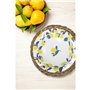 Bol pour Apéritifs La Mediterránea Citron 15 x 8 cm (24 Unités)