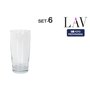 Set de Verres LAV Bardy 6 Pièces (8 Unités)