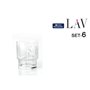 Set de Verres LAV Helen 0,23 l 6 Pièces (8 Unités)