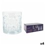 Set de Verres LAV Archie 0,37 L 6 Pièces (4 Unités)
