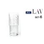 Set de Verres LAV Helen 0,52 l 6 Pièces (8 Unités)
