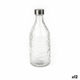 Bouteille en Verre La Mediterránea Métal verre 1 L (12 Unités)