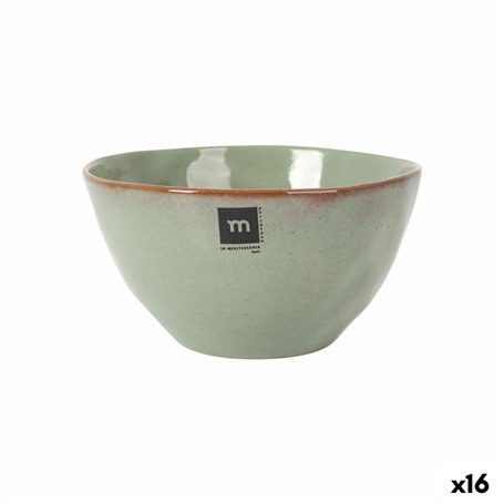 Bol La Mediterránea Macarella green Ø 18 cm 1,3 L (16 Unités)
