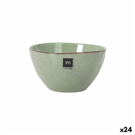 Bol La Mediterránea Macarella green Ø 15,3 cm 900 ml (24 Unités)