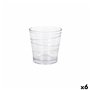 Set de Verres La Mediterránea Rock aros 6 Pièces (6 Unités)