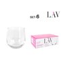 Set de Verres LAV Gaia 415 ml 6 Pièces (8 Unités)