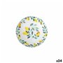 Assiette creuse La Mediterránea Citron 21 x 5,3 cm (24 Unités)
